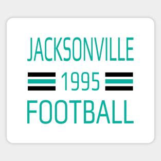 Jacksonville football Classic Magnet